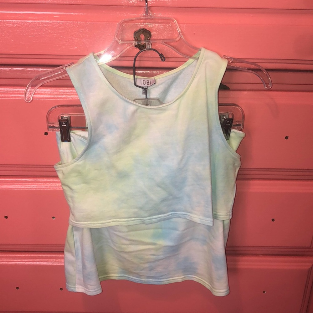 TOBI tie dye two piece set!